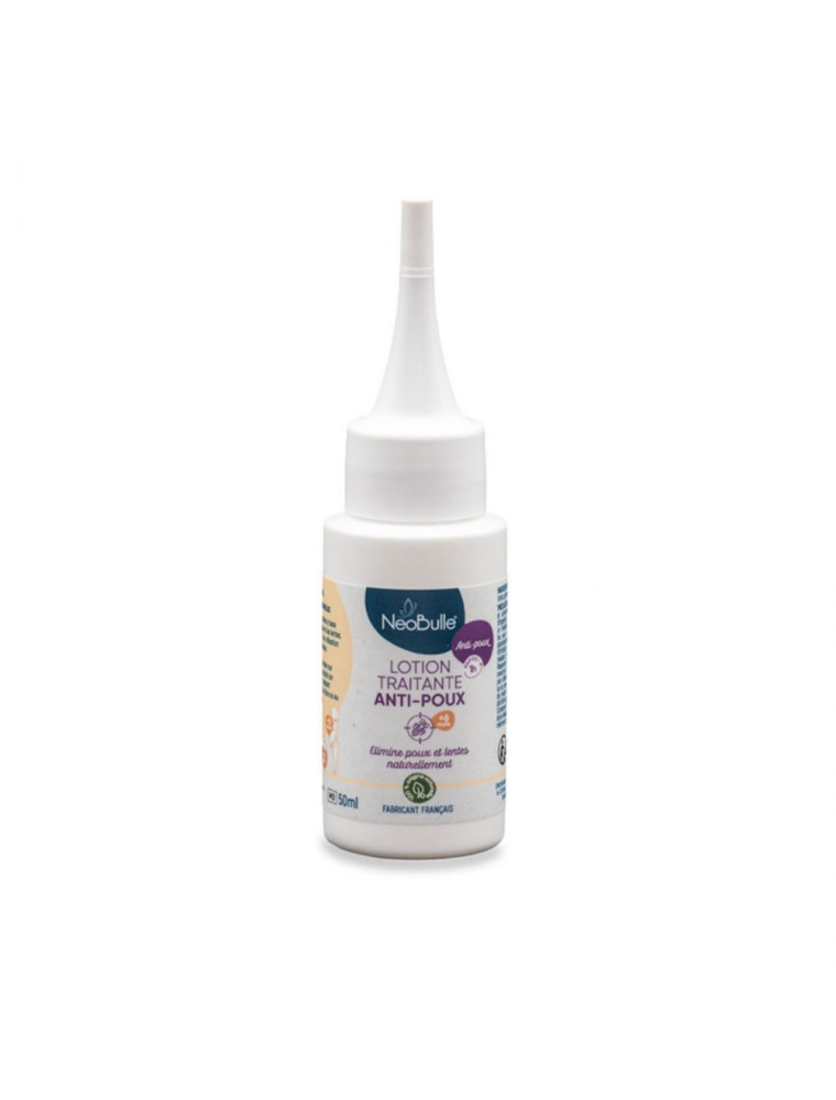 Image principale de la modale pour Lotion Traitante Anti-Poux Bio - Huile de Soin 50 ml - Néobulle