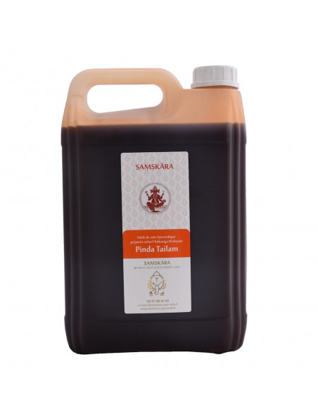 Image principale de Pinda Tailam - Huile Ayurvédique 5 Litres - Samskara