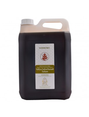 Image de Valiya Sahacharadi Tailam - Huile Ayurvédique 5 Litres - Samskara depuis Achetez les produits Samskara à l'herboristerie Louis (4)