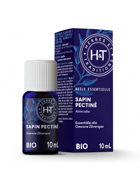 Image principale de Sapin Pectiné Bio - Huile essentielle d'Abies alba 5 ml - Herbes et Traditions