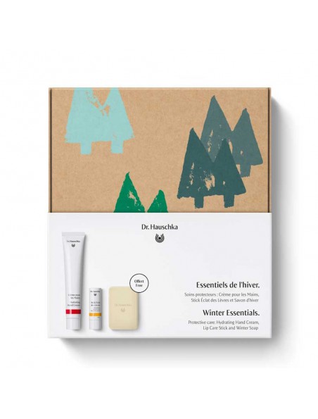 Image principale de Coffret Les Essentiels de l'Hiver - Soin des Mains et des Lèvres - Dr Hauschka
