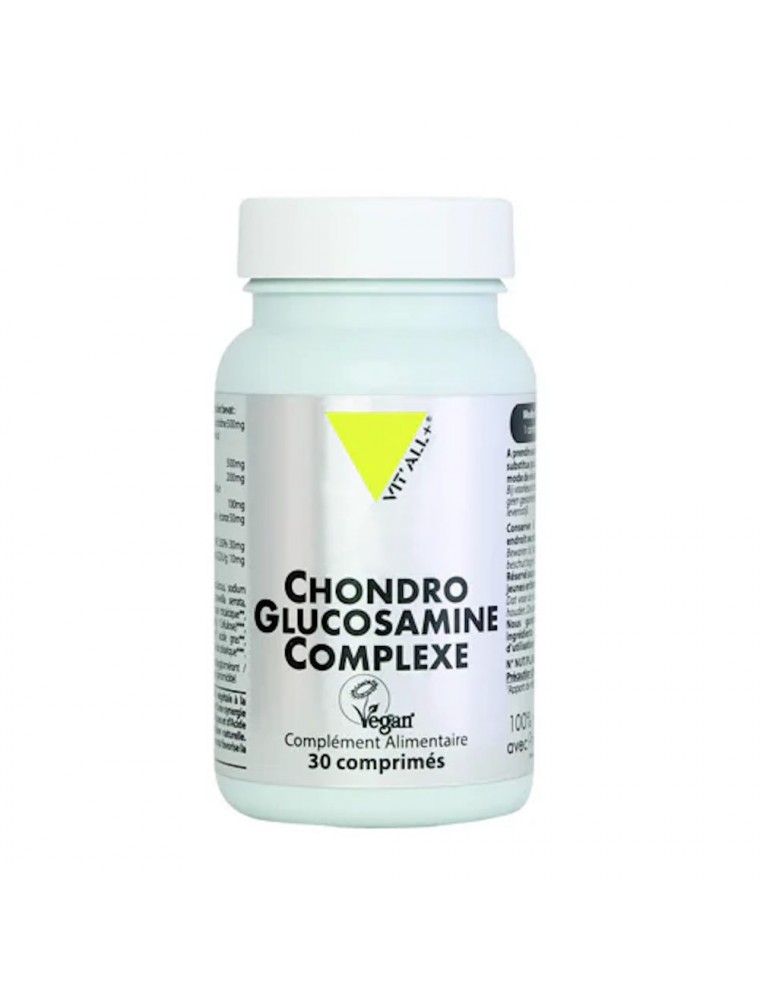 Image principale de la modale pour Chondro Glucosamine Complexe - Articulations 30 comprimés - Vit'all+