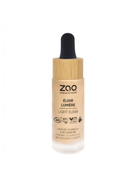 Image principale de Elixir Lumière Bio - Eclat du Visage 15 ml - Zao Make-up