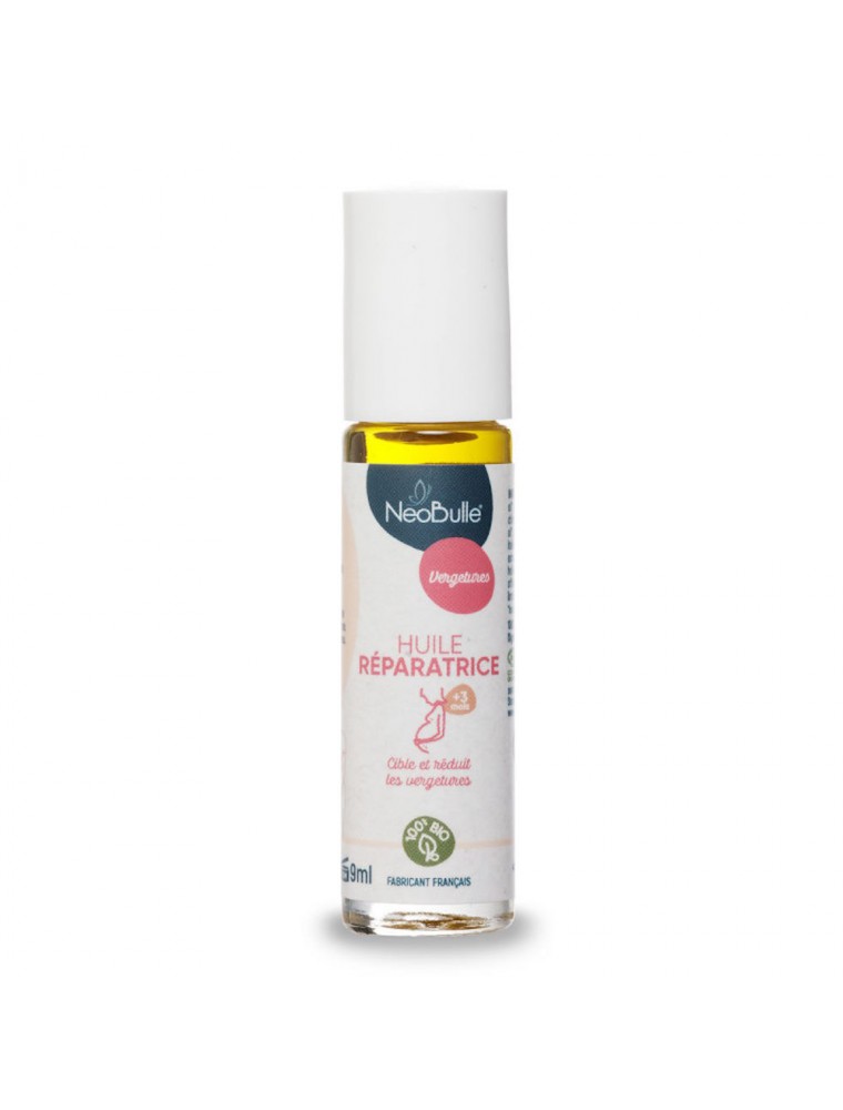 Image principale de la modale pour Huile Réparatrice Bio - Cible les Vergetures 9ml - Néobulle