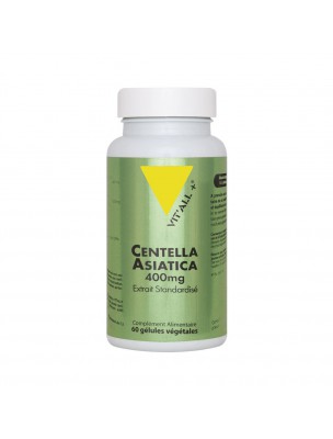 Image de Centella Asiatica 400mg - Circulation 60 gélules végétales - Vit'all+ depuis Achetez les produits Vit'All + à l'herboristerie Louis (2)