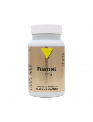 Image de Fisétine 100mg - Anti-Oxydant 30 gélules végétales - Vit'all+ depuis Achetez les produits Vit'All + à l'herboristerie Louis (2)
