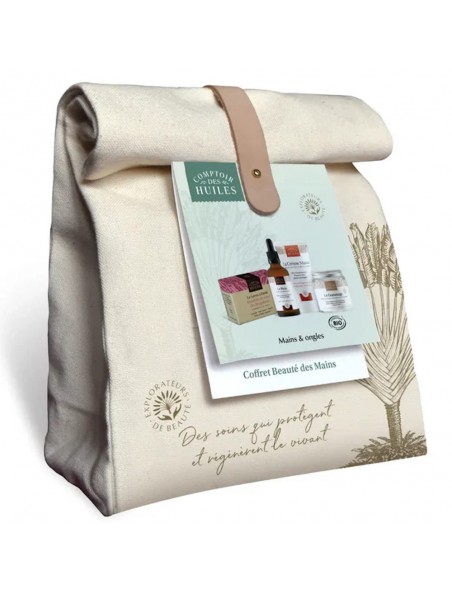 Image principale de Coffret Beauté des Mains Bio - Soins des Mains - Comptoir des Huiles
