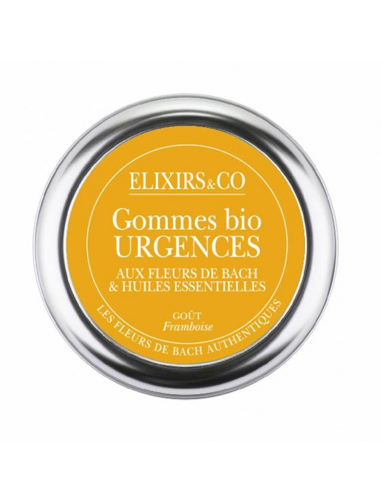 Image principale de la modale pour Gommes Urgences Bio aux Fleurs de Bach 45 g - Elixirs and Co