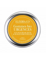 Image de Gommes Urgences Bio aux Fleurs de Bach 45 g - Elixirs and Co depuis Pastilles Fleurs de Bach | Phytothérapie et Herboristerie
