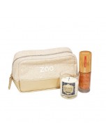 Image de Sélection Golden Mood Bio - Trousse Beauté - Zao Make-up depuis Coffrets et trousses d'herboristerie