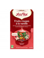 Image de Fruits Rouges à la Vanille Bio - Infusions Ayurvédiques 17 sachets - Yogi Tea depuis Achetez nos thés en infusettes naturels et bio - Herboristerie en ligne (2)
