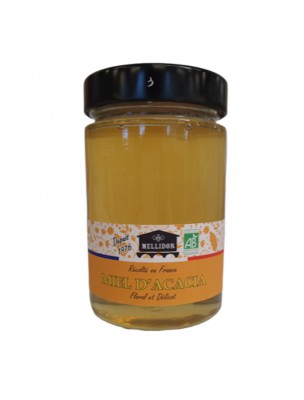 Image de Miel d'Acacia Bio - Miel Délicat et Doux 400g - Mellidor depuis Achetez les produits Propolia à l'herboristerie Louis
