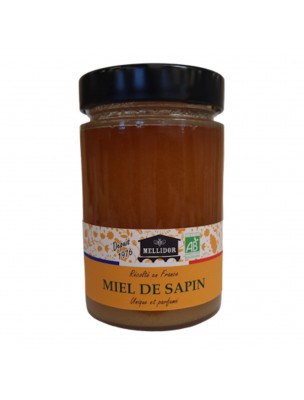 Image de Miel de Sapin Bio - Miel Unique et Parfumé 400g - Mellidor depuis Mellidor