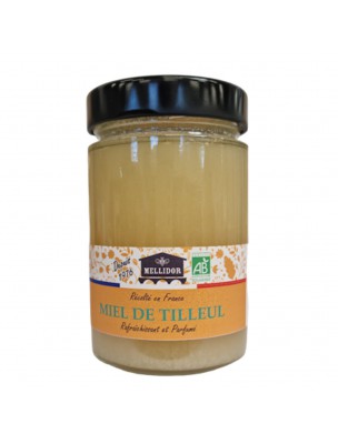 Image de Miel de Tilleul Bio - Miel Rafraîchissant et Parfumé et Persistant 400g - Mellidor depuis Miel d'Acacia Bio - Mellidor 400g