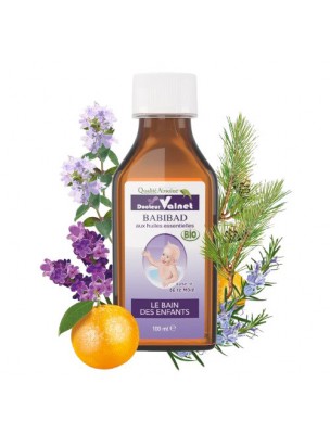 Image de Babibad Bio - Bain Relaxant pour Enfants 100 ml - Docteur Valnet depuis Climarome Bio - Bien-Être Respiratoire - Docteur Valnet