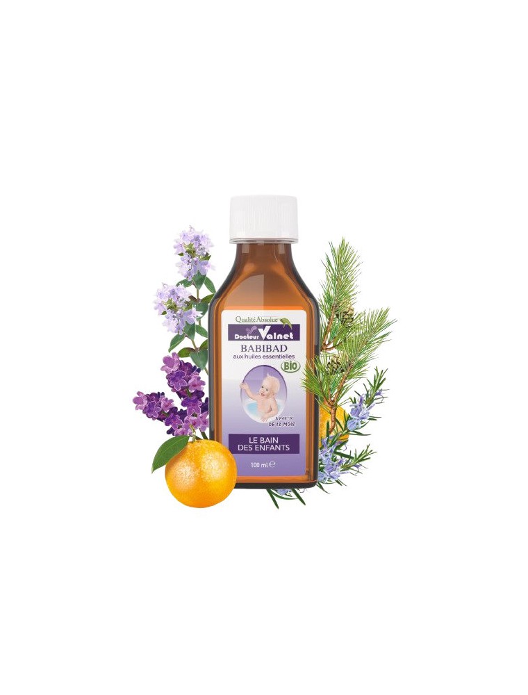Image principale de la modale pour Babibad Bio - Bain Relaxant pour Enfants 100 ml - Docteur Valnet