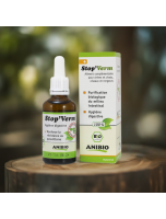 Image de Stop' Verm Bio - Vermifuge naturel pour chiens et chats 50 ml - AniBio depuis Lutte contre les parasites pour animaux : vente en ligne