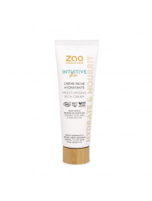 Image de Crème Riche Hydratante Bio - Soin du visage 50 ml - Zao Make-up depuis louis-herboristerie