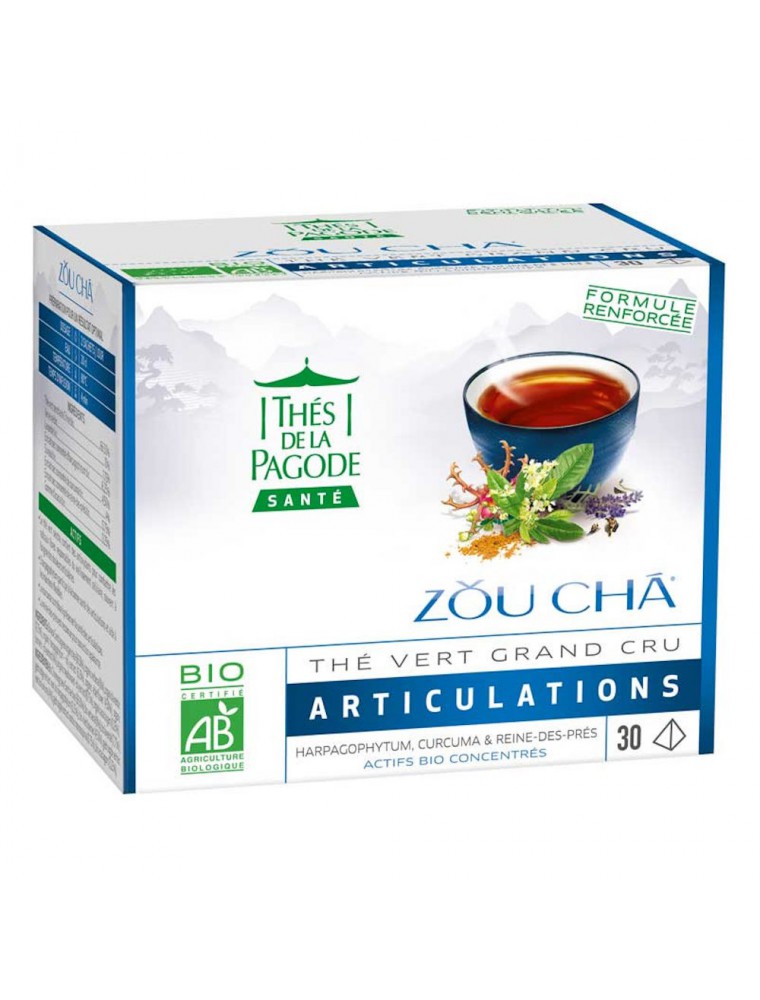 Image principale de la modale pour Zou Cha Bio - Articulations 30 Infusettes - Thés de la Pagode