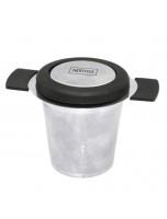 Image de Infuseur à thé Inox avec son couvercle et ses charnières depuis Filtres et infuseurs de qualité pour vos tisanes et infusions