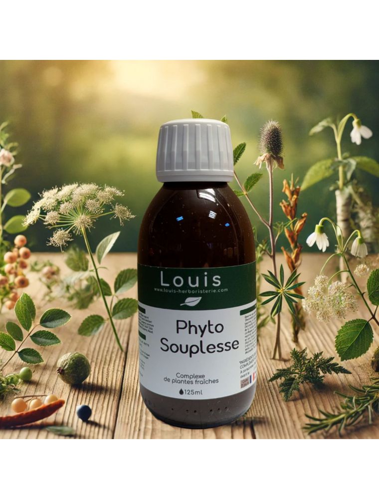 Image principale de la modale pour Phyto Souplesse Bio - Teinture mère de plantes 125 ml