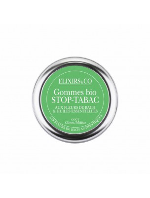 Image de Gommes Stop-Tabac Bio aux Fleurs de Bach 45 g - Elixirs and Co depuis Achetez les produits Elixirs and Co à l'herboristerie Louis (2)