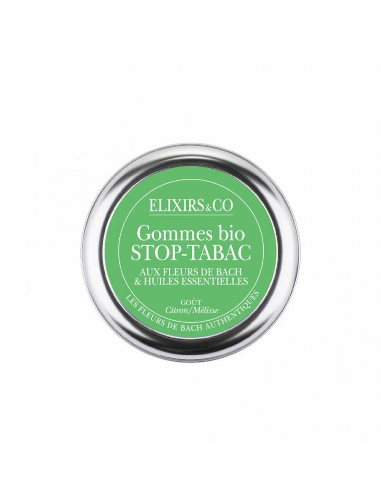 Image principale de la modale pour Gommes Stop-Tabac Bio aux Fleurs de Bach 45 g - Elixirs and Co