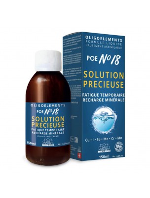 Image de POE N°18 Solution Précieuse - Fatigue 150ml - Bioligo depuis Achetez les produits Bioligo à l'herboristerie Louis