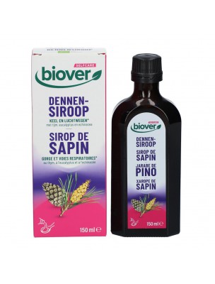Image de Sirop de Sapin Bio - Respiration 150 ml - Biover depuis Achetez les produits Biover à l'herboristerie Louis