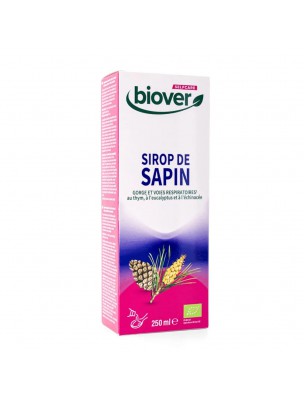 Image de Sirop de Sapin Bio - Respiration 250 ml - Biover depuis PrestaBlog
