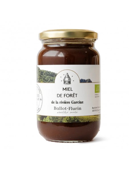 Image principale de Miel de Forêt Bio 480g - Parfum polyfloral - Ballot-Flurin