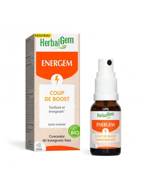 Image principale de EnerGEM Bio Spray - Coup de Boost 15 ml - Herbalgem