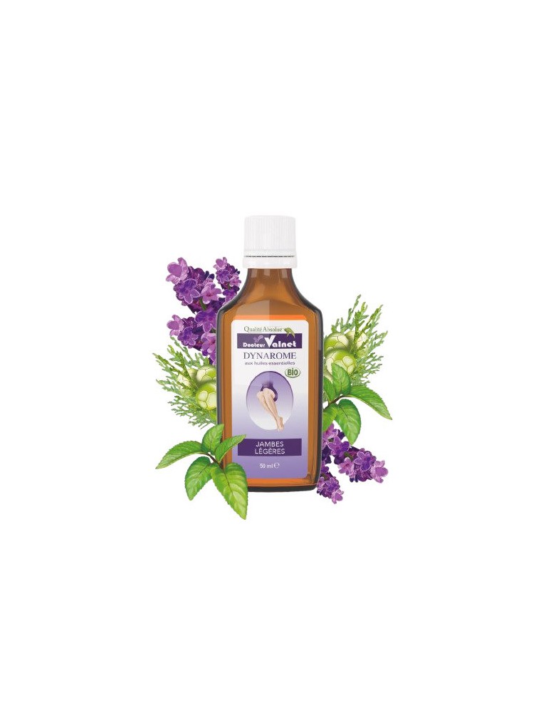 Image principale de la modale pour Dynarome Bio - Jambes Légères 50 ml - Docteur Valnet