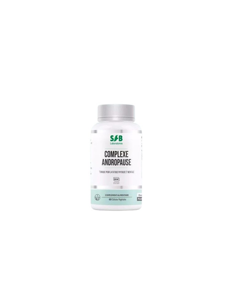 Image principale de la modale pour Complexe Andropause - Bien-Être Masculin 60 gélules -SFB Laboratoires