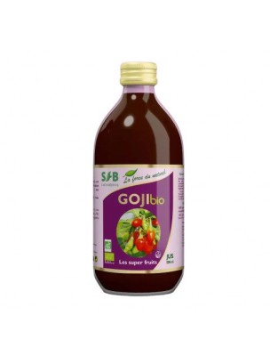 Image de Jus de Goji Bio - Vitalité 500ml - SFB Laboratoires depuis Achetez les produits SFB Laboratoires à l'herboristerie Louis