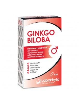 Image de Ginkgo Biloba - Circulation sanguine 60 gélules - LaboPhyto depuis Achetez les produits LaboPhyto à l'herboristerie Louis