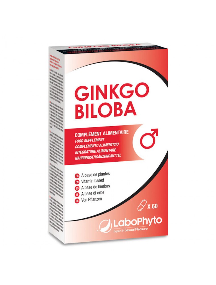 Image principale de la modale pour Ginkgo Biloba - Circulation sanguine 60 gélules - LaboPhyto