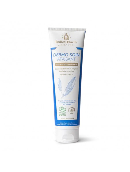 Image principale de Dermo-Soin Apaisant Bio - Soin du Visage et du Corps 150 ml - Ballot-Flurin