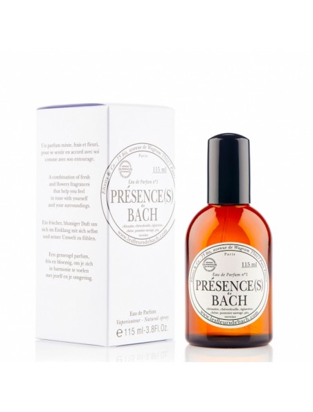 Achetez Présence(s) de Bach - Eau de parfum 115ml - Elixirs and Co à l'herboristerie Louis Image principale de Présence(s) de Bach - Eau de parfum 115ml - Elixirs and Co