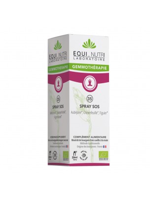 Image de Spray SOS N°35 Bio - Solution de Secours 20 ml - Equi-Nutri depuis Achetez les produits Equi-Nutri à l'herboristerie Louis (3)