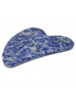Image de Gua Sha Palme de Massage Sodalite - Soin de la Peau 8 cm depuis Produits de massage naturels - Un bien-être au naturel