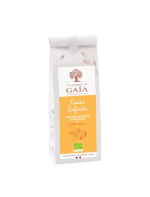 Image de Tisane Enfants Bio - Infusion de Fruits 100 g - Les Jardins de Gaïa depuis Achetez les nouvelles tisanes arrivées à l'herboristerie Louis