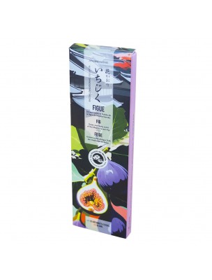 Image de Figue encens japonais - 25 bâtonnets - Les Encens du Monde depuis Achetez les produits Les Encens du Monde à l'herboristerie Louis