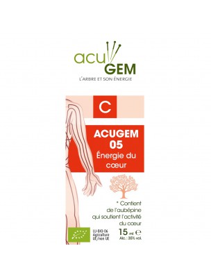 Image de Acugem n°05 Bio - Energie du Coeur 15 ml - Alphagem depuis Achetez les produits AlphaGEM à l'herboristerie Louis