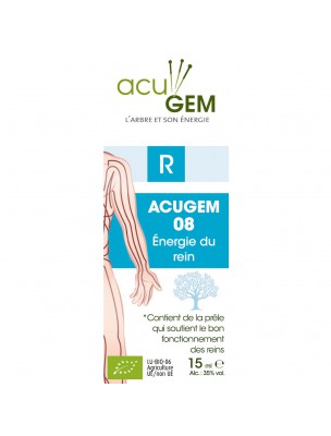 Image de Acugem n°08 Bio - Energie du Rein 15 ml - Alphagem depuis Achetez les produits AlphaGEM à l'herboristerie Louis