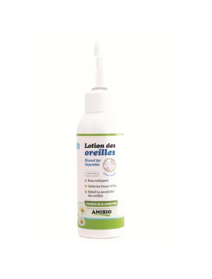 Image de Lotion des oreilles - Chiens et Chats 125 ml - AniBio depuis Complexe Vision Plus Renforcée - Floralpina