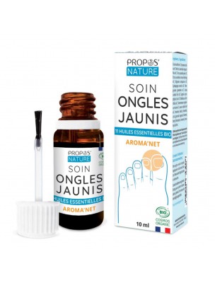 Image de Soin Ongles Jaunis Bio Aroma'Net - Soin aux Huiles Essentielles 10 ml - Propos Nature depuis Achetez les nouvelles tisanes arrivées à l'herboristerie Louis