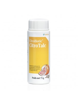 Image de Citrotalc Citrobiotic - Poudre Multi-Usages au Pamplemousse 75g - Sanitas depuis Achetez les produits Sanitas à l'herboristerie Louis