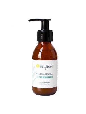 Image de Gel pur d'Aloe vera vivant Bio - Hydratant 115ml - Bioflore depuis PrestaBlog
