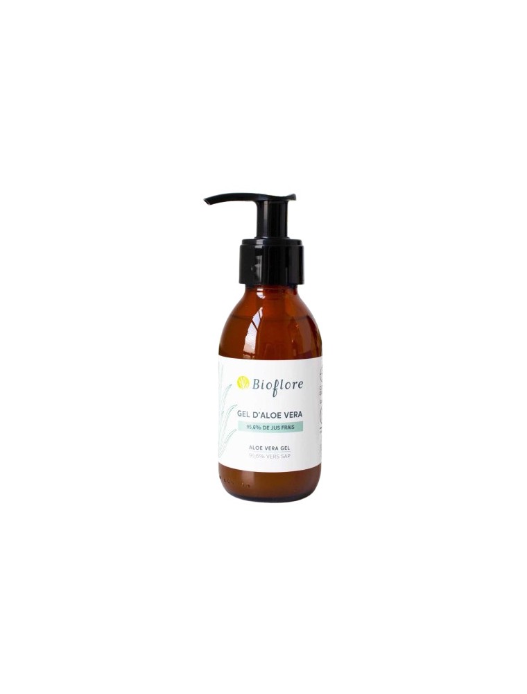 Image principale de la modale pour Gel pur d'Aloe vera vivant Bio - Hydratant 115ml - Bioflore